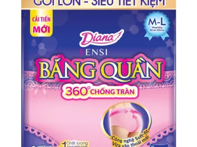 Băng vệ sinh quần Diana size M-L (5 miếng)