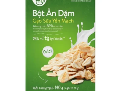 Bột ăn dặm Mămmy gạo sữa yến mạch 140g