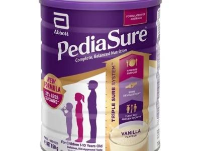 Sữa Pediasure Úc 850g vị vani cho bé 1-10 tuổi