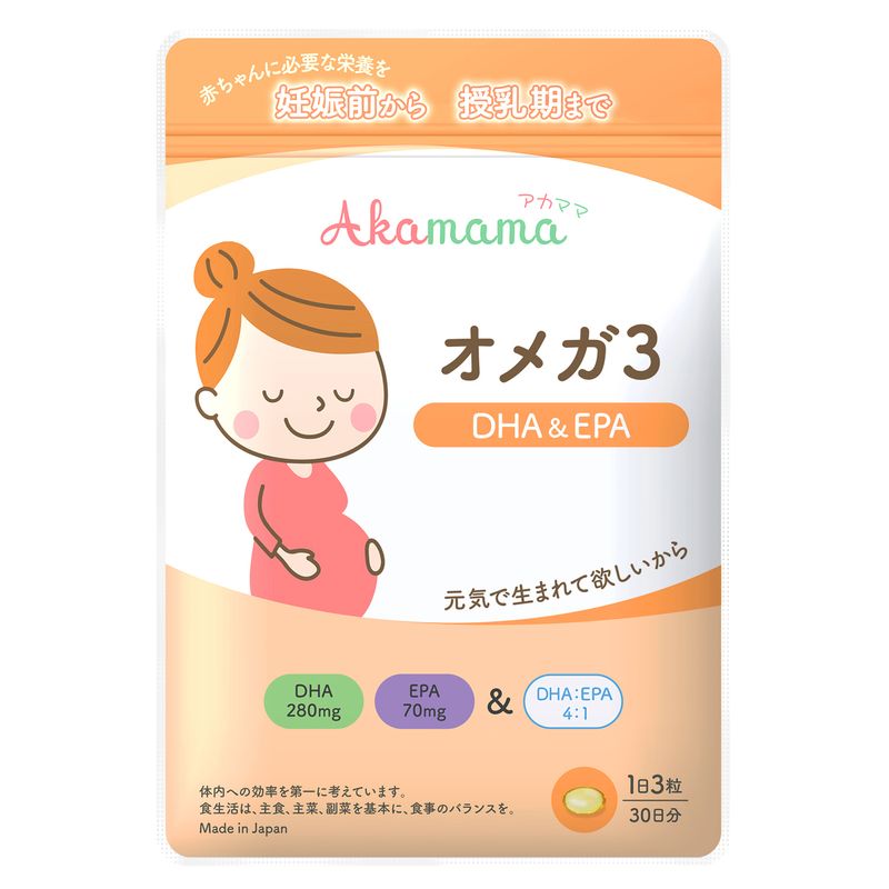 Thực phẩm chức năng cho bà bầu Akamama 90 viên